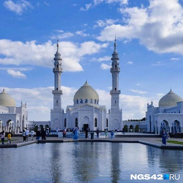 Белую мечеть в Болгаре возвели в 2010 году | Источник: читатель NGS42.RU