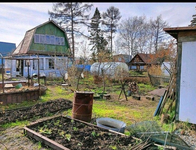 На участке разбит огород | Источник: «НСК-top» / Cian.ru