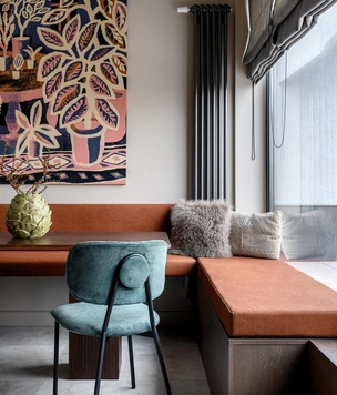 Неожиданные акценты: квартира 140 м² в Московской области