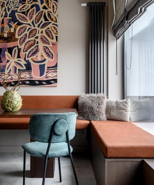 Неожиданные акценты: квартира 140 м² в Московской области