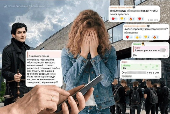Рассказываем, как ссора двух школьниц дошла до уголовных обвинений и суда | Источник: Евгения Бикунова / T.me