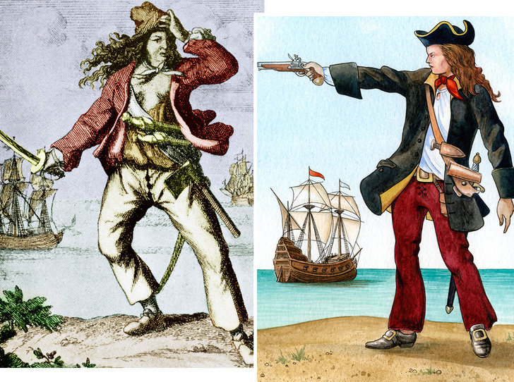 Хозяйки морей: история Энн Бонни и Мэри Рид — первых и самых известных пираток прошлого, которые держали в страхе Карибские острова