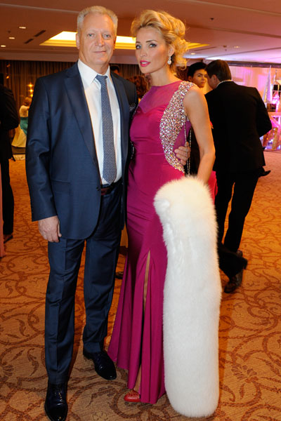 Евгений Болдин с женой