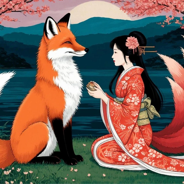 [тест] Кто ты, лиса или кумихо? | Источник: Шедеврум | theGirl