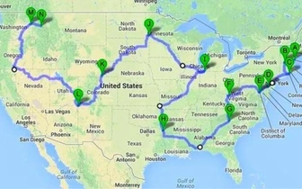 Тест для автопутешественников: что изображено на этой карте США?