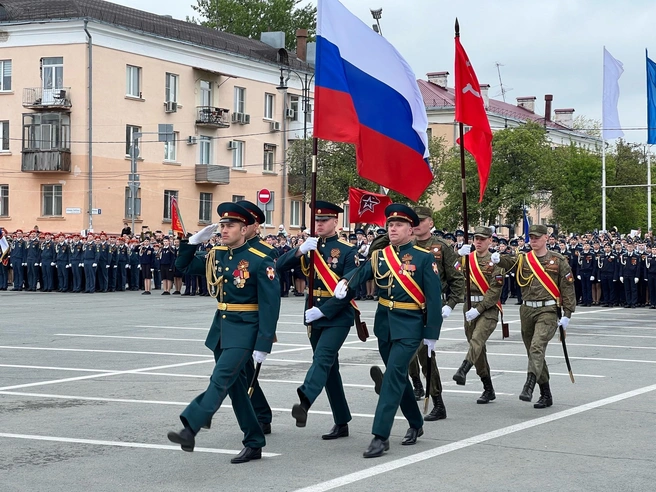 И начался парад | Источник: Администрация Тольятти
