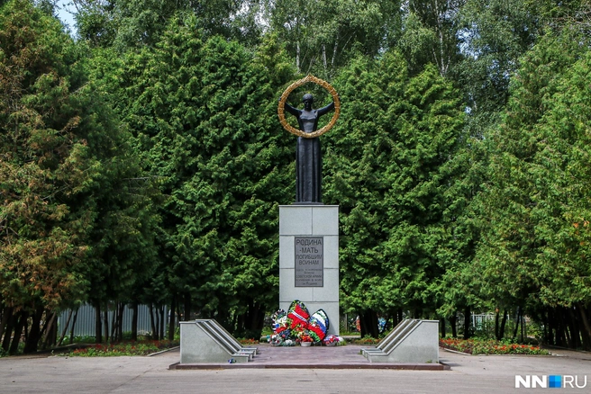 Так выглядит мемориальный комплекс | Источник: Наталья Бурухина / NN.RU