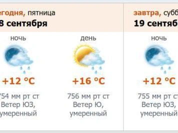 Скриншот с meteo.nw.ru