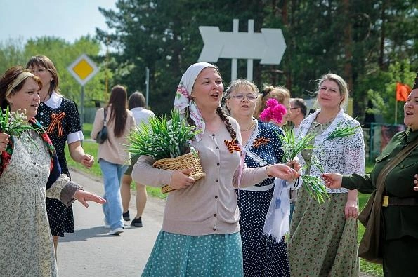 Весь день в праздничном пространстве работали тематические площадки | Источник: администрация Омского муниципального района