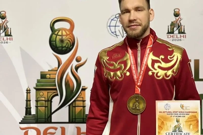 Гиревик из Ряжска стал девятикратным чемпионом мира