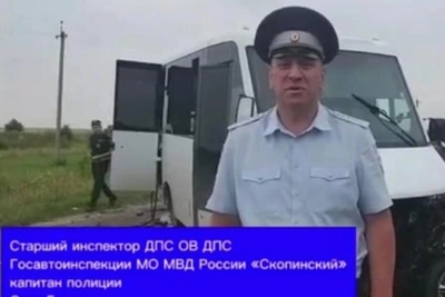 Смертельное ДТП с маршруткой в Скопинском округе