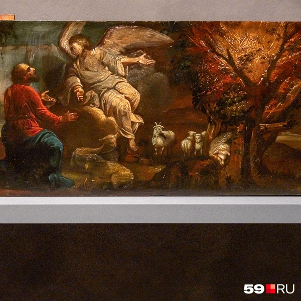 Одна из работ&nbsp;— «Богоматерь Неопалимая Купина» | Источник: Василина Любимова / 59.RU