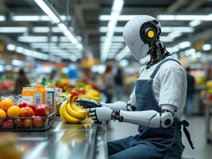 10 профессий, которые уже совсем скоро вытеснят нейросети и ИИ | Источник: Black Forest Labs