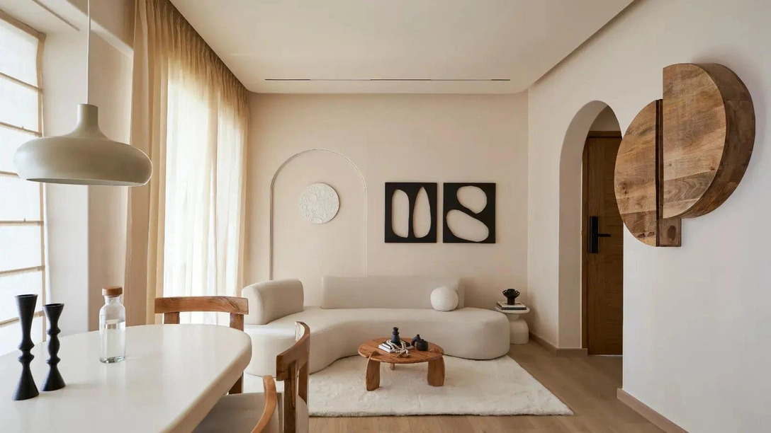 Минимализм и ваби-саби: дом в Индии | Источник: Яднеша Джоши