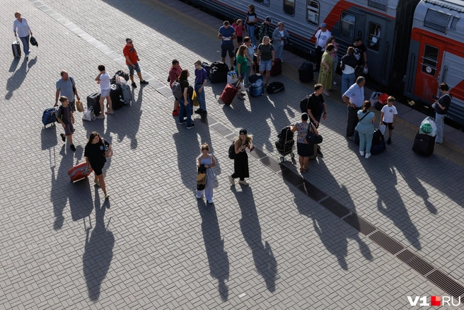 Состав из Саратова до Адлера не будет курсировать два дня в ноябре | Источник: Алексей Волхонский / V1.RU