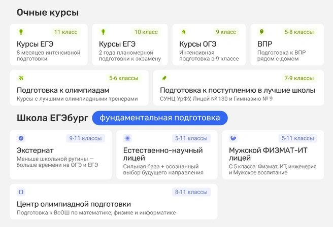 ЕГЭбург теперь — не только курсы подготовки, но и школа | Источник: Ирина Калмыкова