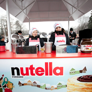 Nutella устроила блинный мастер-класс для москвичей