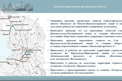 «Театральную» начнут проектировать в 2026 году