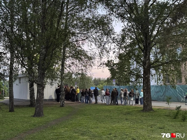 В туалет тоже быстро было не попасть | Источник: Александр Куренной / 76.RU