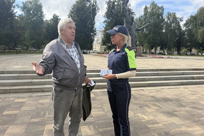В Орле прошла акция «Пешеход»