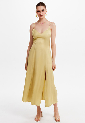 Платье Love Republic Exclusive online, цвет: желтый, MP002XW0D636 — купить в интернет-магазине Lamoda