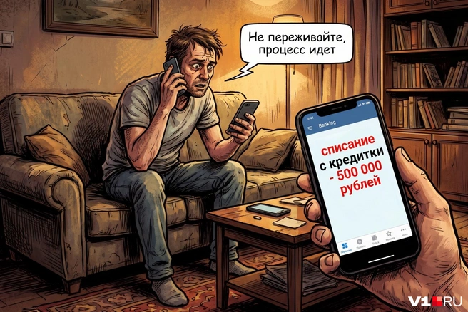 Хотя Андрей считал себя подкованным в вопросе мошеннических манипуляций, он сам стал их жертвой | Источник: Серафима Пантыкина / Городские медиа