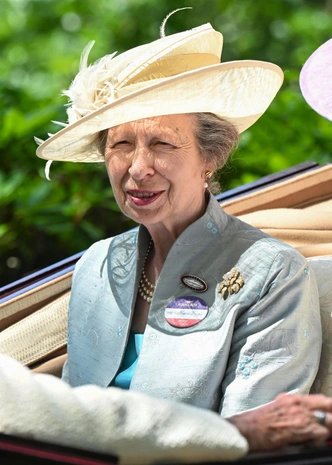 Принцесса Анна посещает скачки Royal Ascot 2025, 17 июня. 