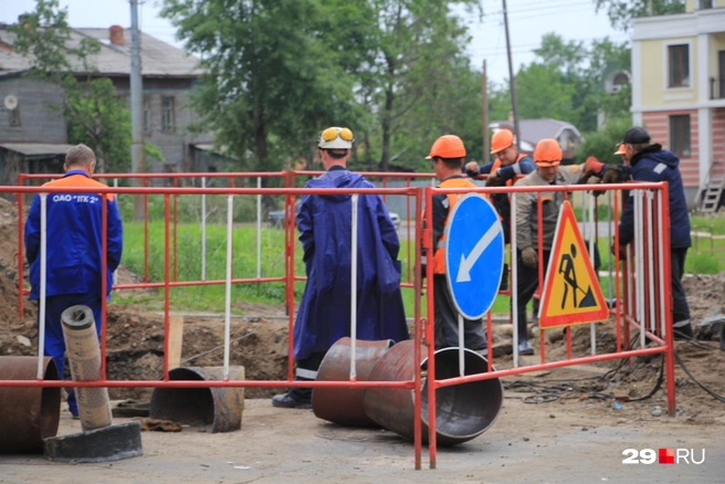 Ремонты были продлены в Соломбале из-за аварии — дать воду обещают сегодня | Источник: Сергей Яковлев