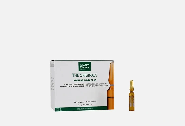 Ампулы MartiDerm, THE ORIGINALS PROTEОS HYDRA PLUS