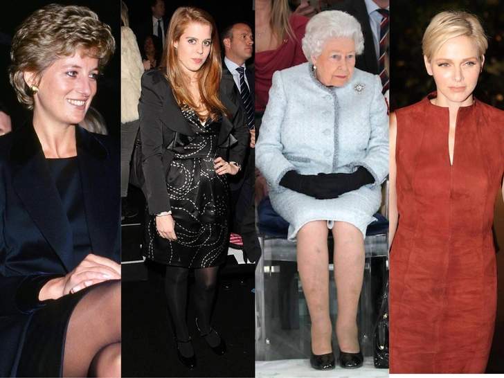 Королевские визиты на Неделе моды: от Елизаветы II рядом с Анной Винтур до front row Balenciaga | marieclaire.ru