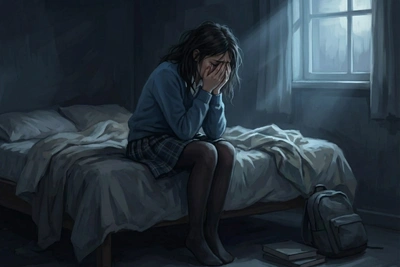 Schoolgirl Forced to Live with Abusive Father After Threats