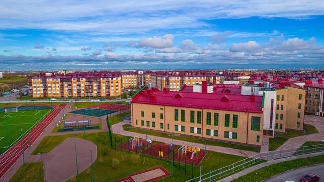 Социальные объекты на Царскосельских холмах: всё для семей с детьми | Источник: ООО «СЗ „ТЕРМИНАЛ-РЕСУРС“