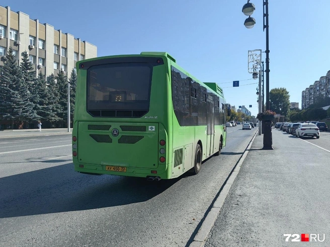 Сзади оно тоже есть&nbsp;— небольшой квадрат посередине стекла | Источник: Павел Красоткин / 72.RU 