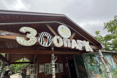 Крупный пожар в зоопарке Садгород, 8 машин МЧС