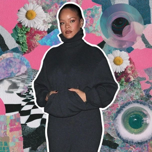 Серый трикотажный костюм как у Рианны — модная и удобная находка на весну 2026