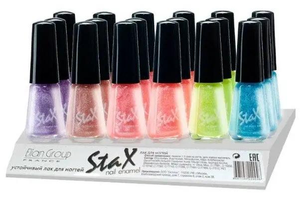 Stax набор лаков для ногтей Nail enamel