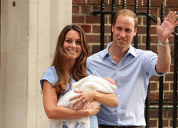 Кейт и Уильям показали новорожденного сына