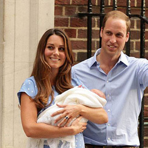 Кейт и Уильям показали новорожденного сына