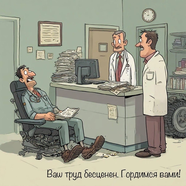 Международный день врача | Источник: Midjourney