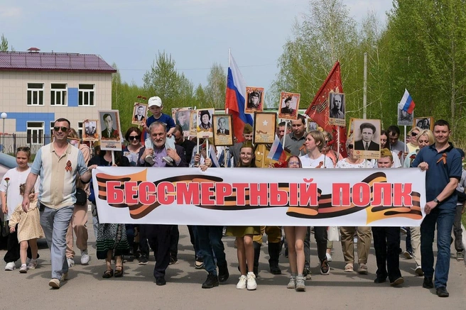 9 мая по улицам «Светлого» прошел «Бессмертный полк» | Источник: ООО&nbsp;«Антар»
