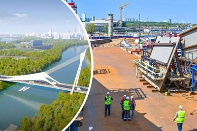 Мост-парус на западе Москвы: как идет стройка и что изменится