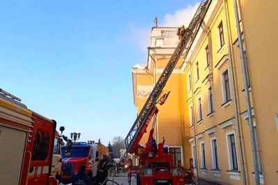 Пожар в новокузнецком ДК: повреждения и последствия