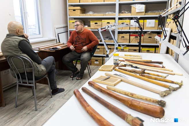 Доисторический арсенал | Источник: Мария Ленц / NGS24.RU