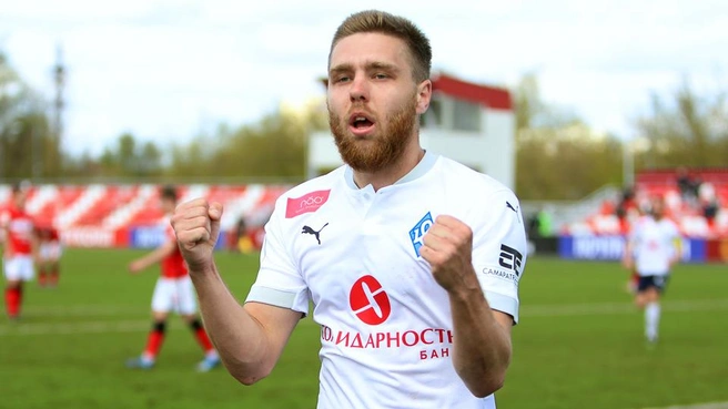 Не скрывал эмоций и Иван Сергеев | Источник: ПФК «Крылья Советов»