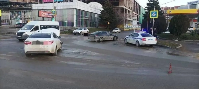 Пострадал 6-летний ребенок | Источник: Госавтоинспекция Ставропольского края