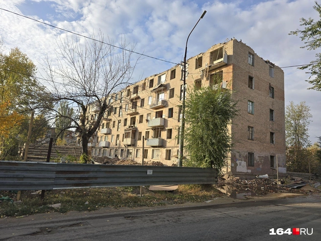 В прошлом году в Летном городке сносили аварийные дома | Источник: Семен Коротов-Майбах / 164.RU