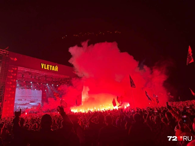 А вы любите рок-музыку? Если да, то встречаемся с вами на «Улетае» в следующем году!  | Источник: Мария Токмакова / 72.RU
