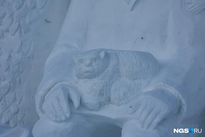 Фестиваль снежных скульптур проводят в Новосибирске с 2000 года | Источник: Александр Ощепков / NGS.RU