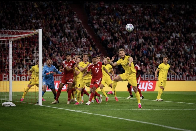 Никита Хайкин не пропустил от «Баварии» ни одного мяча | Источник: UEFA.сom