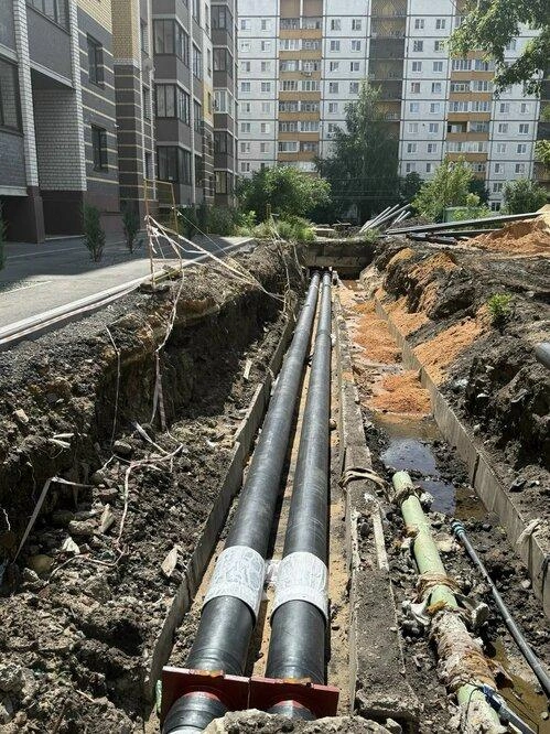 Ремонт теплосетей на юге Тамбова даст тепло 23 домам | 68.ru
